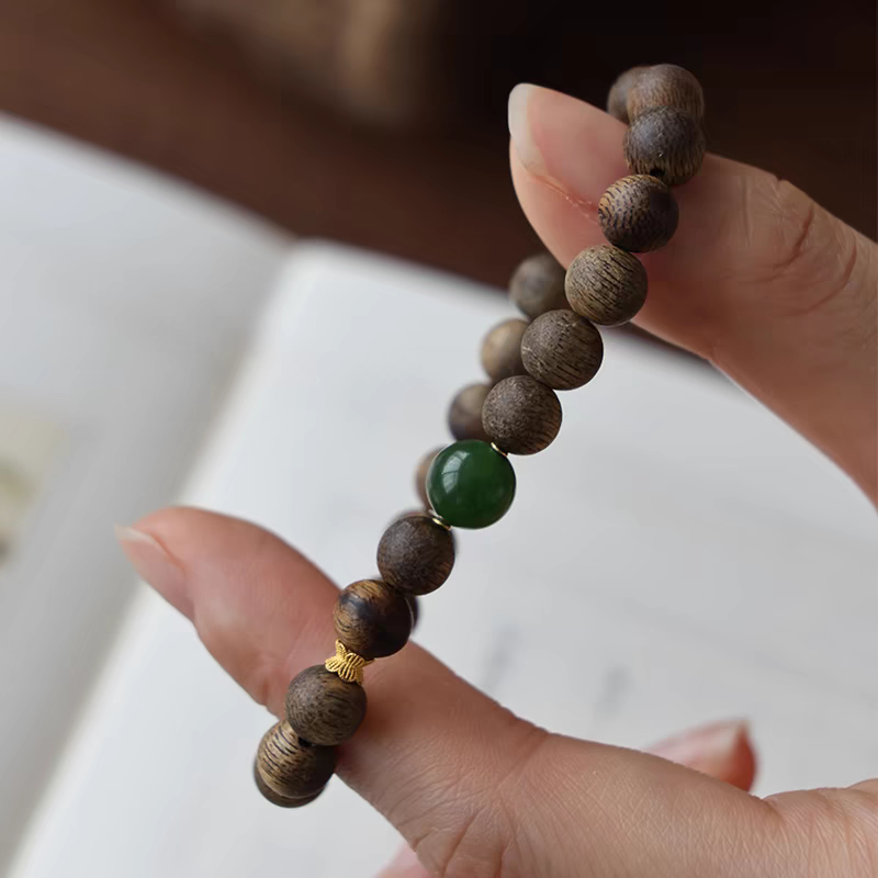 Qingyan Handmade Natural Gemstone Bracelet – A Feng Shui Bracelet for Balance and Calm