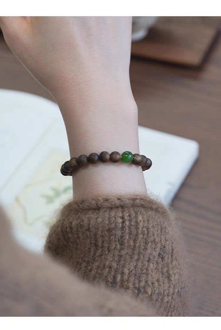 Qingyan Handmade Natural Gemstone Bracelet – A Feng Shui Bracelet for Balance and Calm